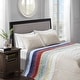 preview thumbnail 129 of 129, Madison Park Mansfield Reversible Oversized 3-piece Solid Texture Bedspread Quilt Set with Matching Shams