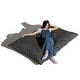 preview thumbnail 62 of 95, Jaxx 5.5' Huge Bean Bag Floor Pillow and Lounger for Adults - Microsuede
