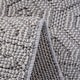 preview thumbnail 6 of 12, LOOM & LUXE Collection 2X8 Geometric Indoor/Outdoor Area Rug - 96" D x 26" W x 0.28" H