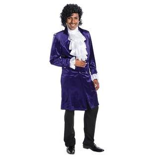 Shop Adult Prince Purple Rain Halloween Costume Coat Overstock