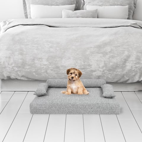 Club Nine Pets Allure Orthopedic Dog Bed, Large, Metal - Large