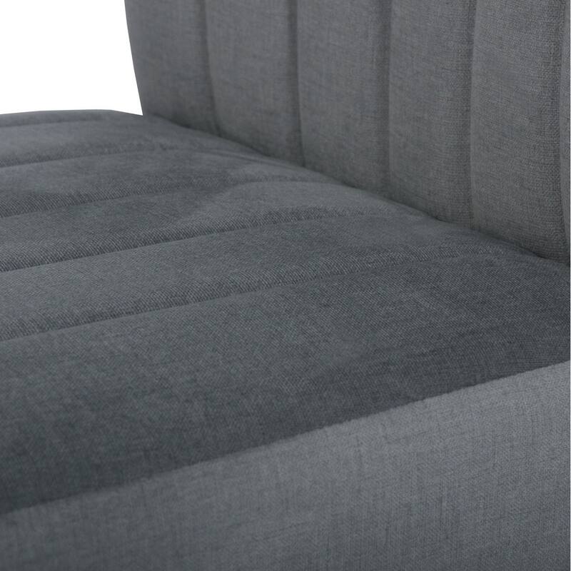 Contemporary Upholstered Dining Chairs, Set of 2