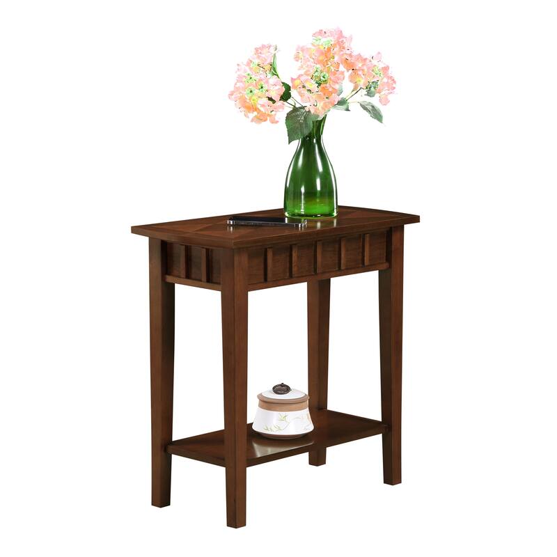 Porch & Den Adriel End Table with Shelf
