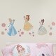 preview thumbnail 2 of 1, Lambs & Ivy Disney Princesses Wall Decals/Stickers - Belle/Tiana/Cinderella