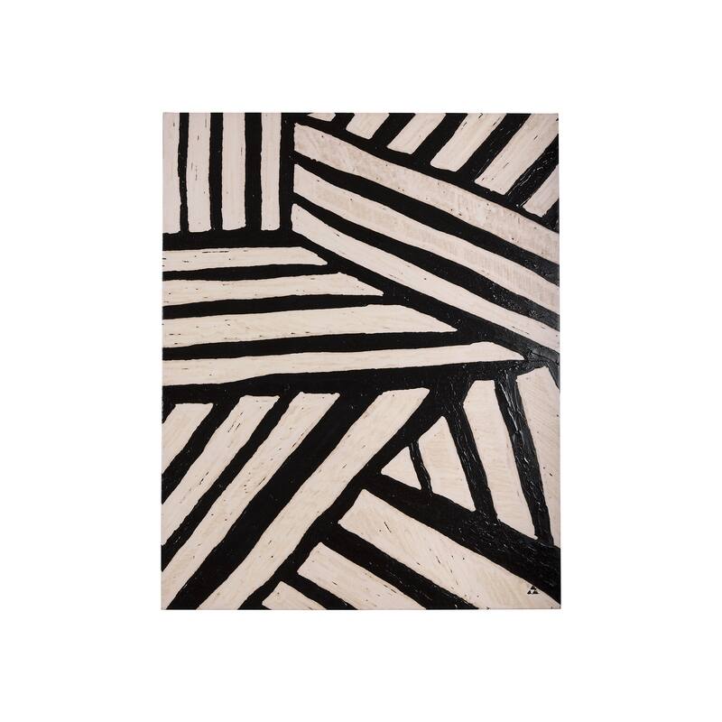 Clay Pattern I (32 x 40) Canvas Art Print - Small