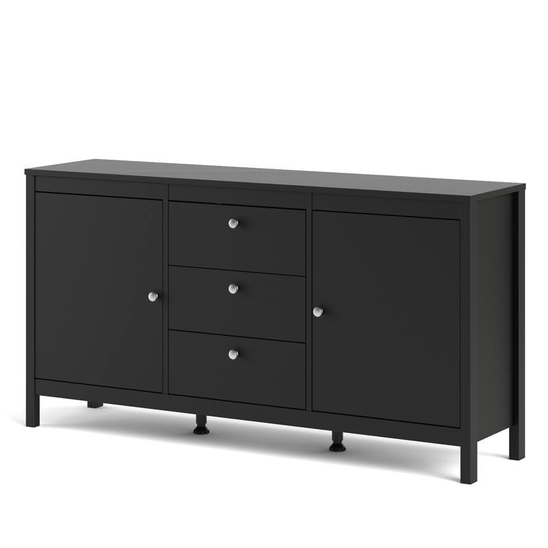 Porch & Den Madrid 2-Door Sideboard with 3-Drawers