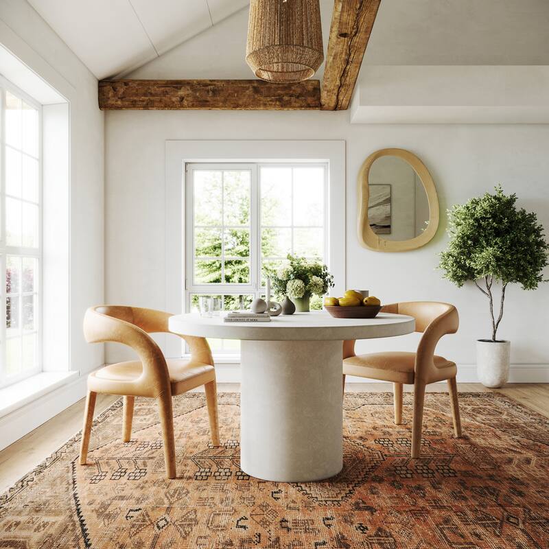 Nuloom Daphine Medallion Washable Area Rug