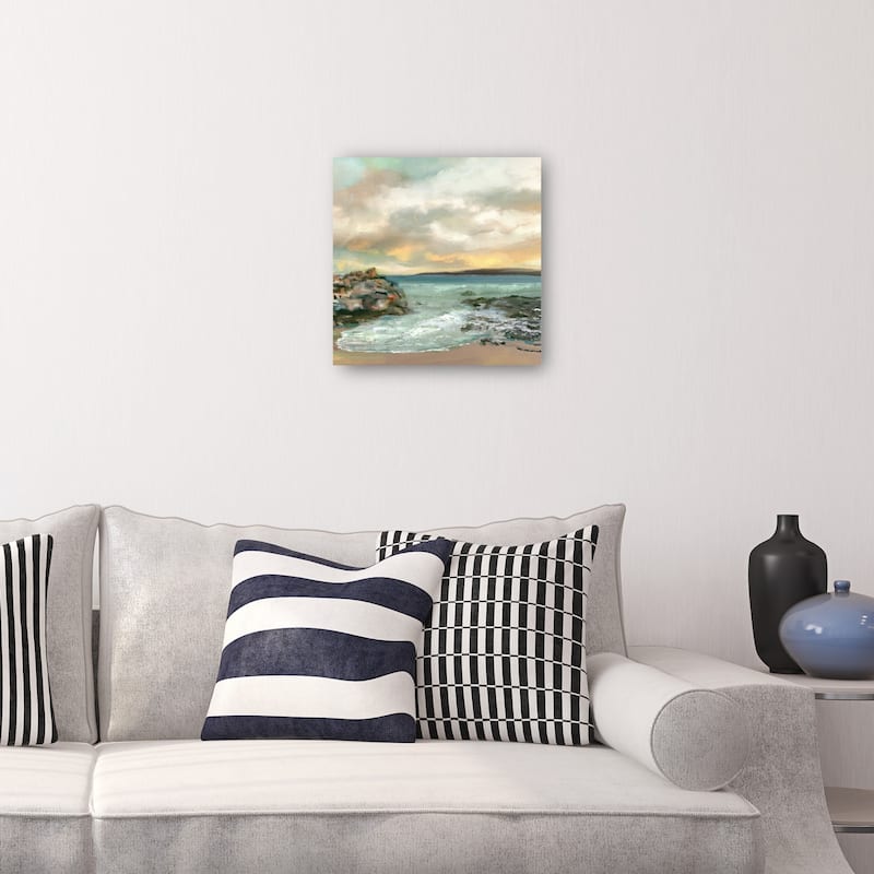 Secret Cove Square By Studio Arts Canvas Art Print