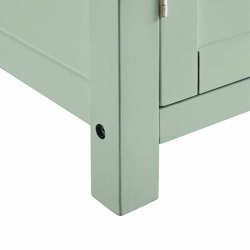 Crosley Savannah Wood Top Drop Leaf Kitchen Island/Cart - 30"d x 42"w x 37"h