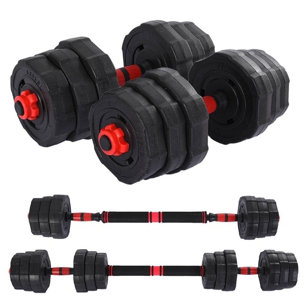 44LB Adjustable Dumbbell Set Combination Environmental Barbell
