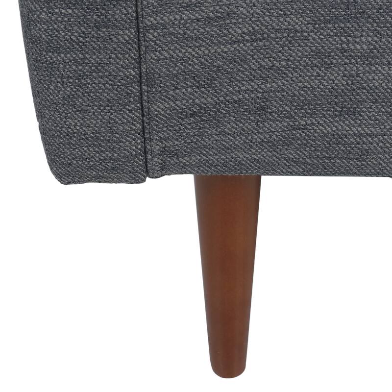 Roomfitters Modern Upholstered Accent Club Chair with Cushions, Mid-Century Supportive Lounge Seating