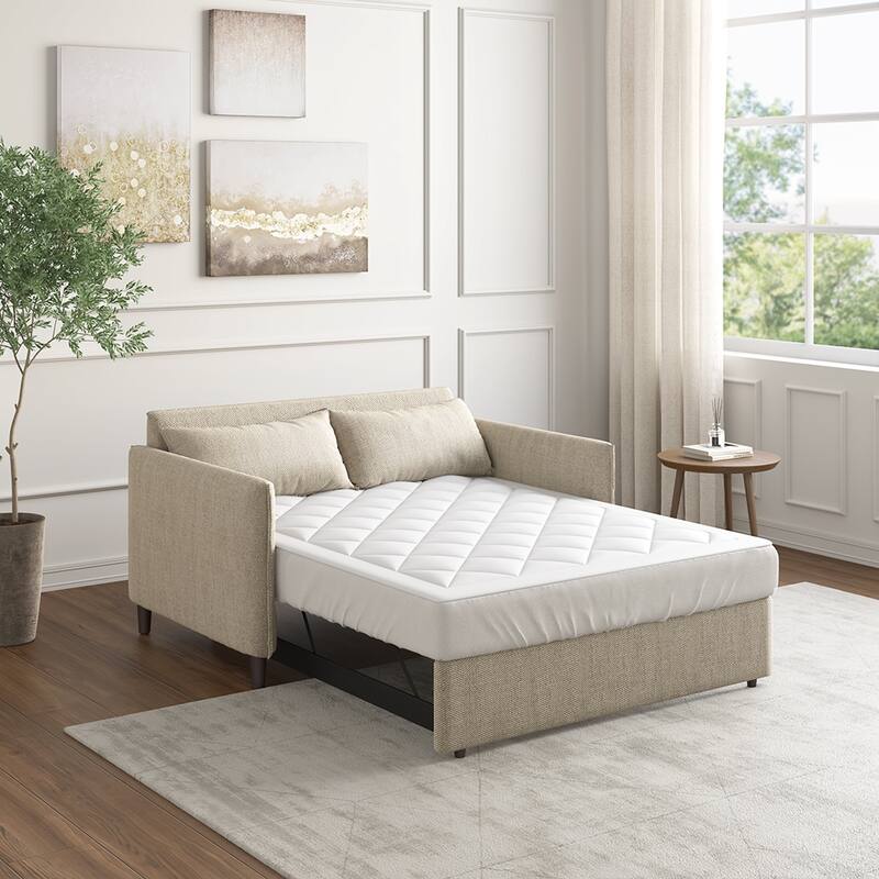Classic Waterproof Sofa Bed Mattress Pad - White