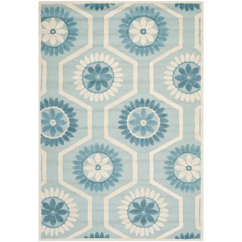 SAFAVIEH Handmade Cambridge Edeltraud Modern Moroccan Wool Rug