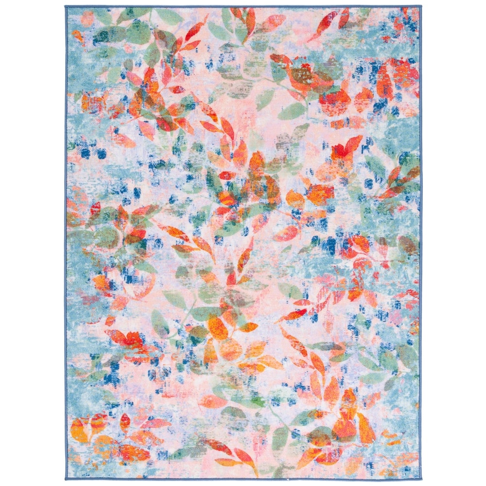 SAFAVIEH Paint Brush Machine Washable Slip Resistant Gulzada Modern