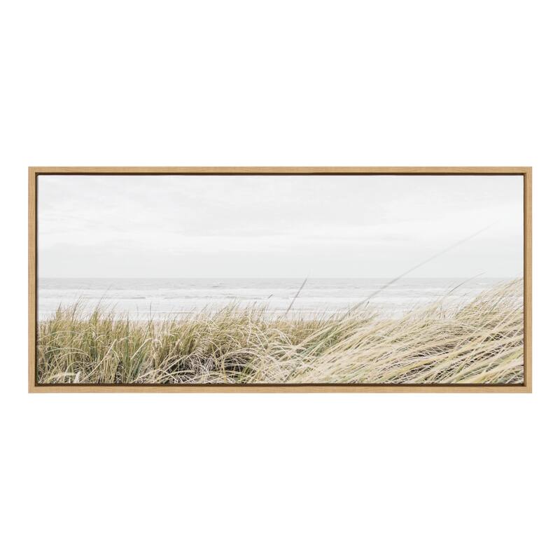 Kate and Laurel Sylvie East Beach Framed Canvas by Amy Peterson