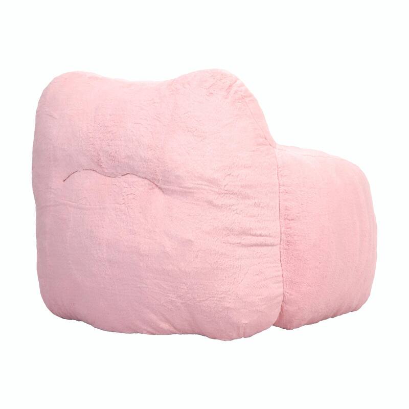 Bean Bag Sofa Chair with Armrests, Stuffed High-Density Foam, Lazy Sofa Comfy Chairs