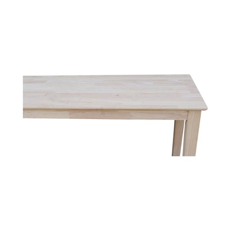 Shaker Extended Length Console Table - Unfinished