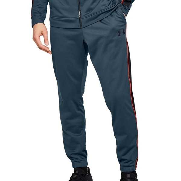 Under Armour Men Unstoppable Track Pant Slate Blue Large L Loose Jogger. Opens flyout.