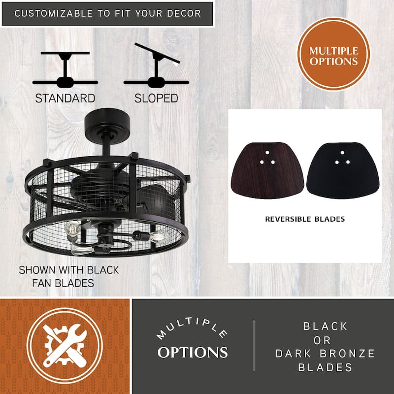 Carbon Loft Montrese 21-inch Ceiling Fan