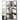 Trenick Gray/Brown/Black Abstract Wall Art