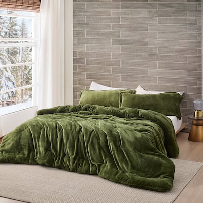 Me Sooo Comfy - Coma Inducer® Oversized Comforter Set - Pesto