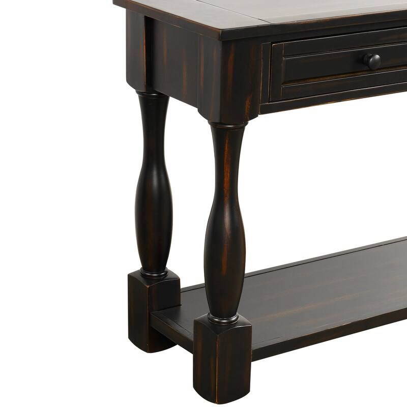 Console Table Long Sofa Table Easy Assembly