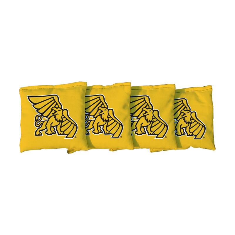 Missouri Western State Griffons Yellow Cornhole Bags - Corn Filled