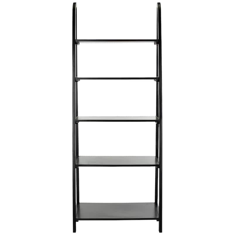 SAFAVIEH Nicolita 5-Level Etagere - 28Wx16Dx72H - Black