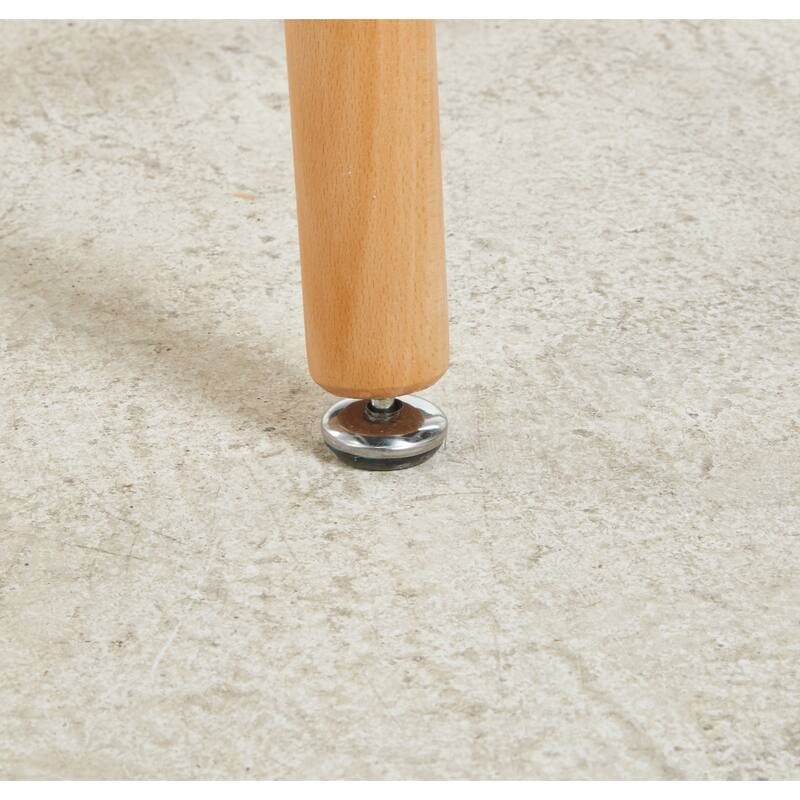 Extensible Oval Dining Table for 4-6 Person, Multi-functional Office Dining Table, Kitchen Table with MDF Top & Metal legs