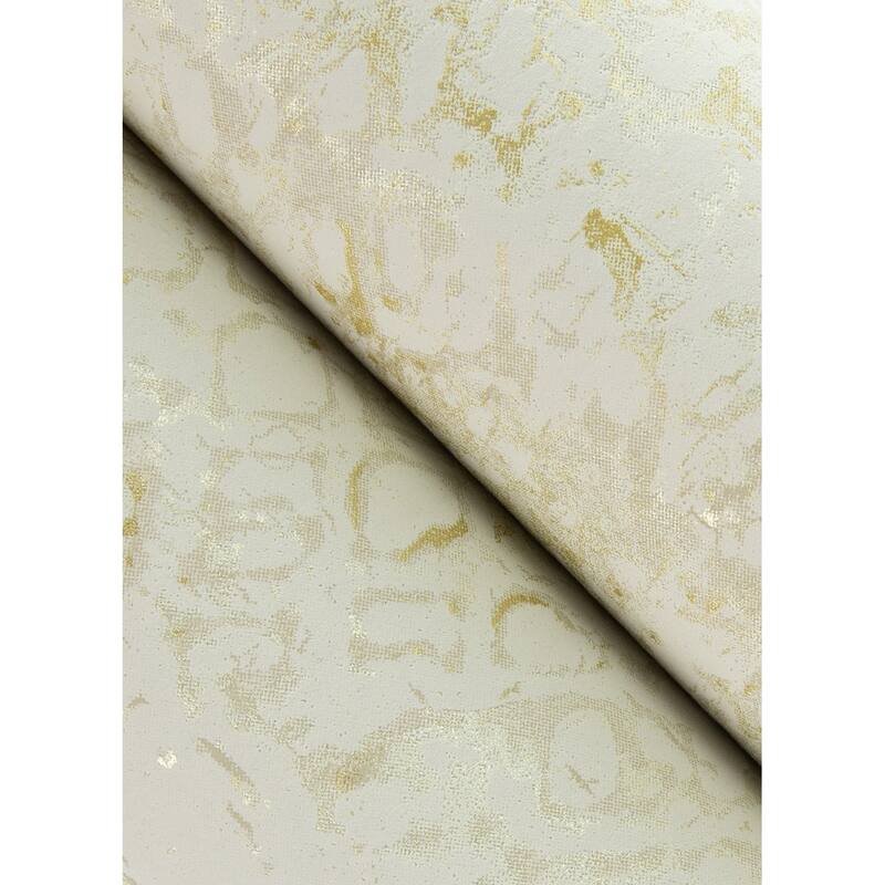 A-Street Prints Zilarra Taupe Abstract Snakeskin Wallpaper