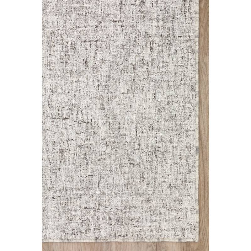 Addison Winslow Active Solid Wool and Viscose Area Rug