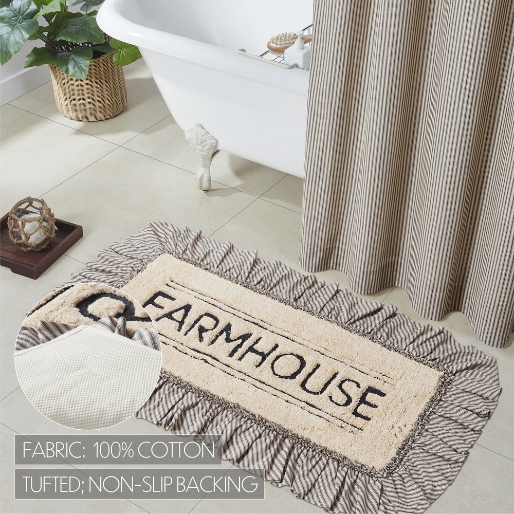 Luxury Chenille Bath Rug 32 x 20 Inches Soft Shaggy Bathroom Rugs Large  Size Sup