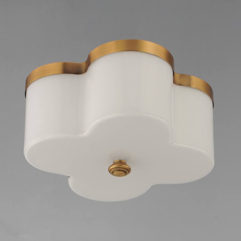 Maxim 12240 Clover 2 Light 13" Wide Flush Mount Ceiling Fixture