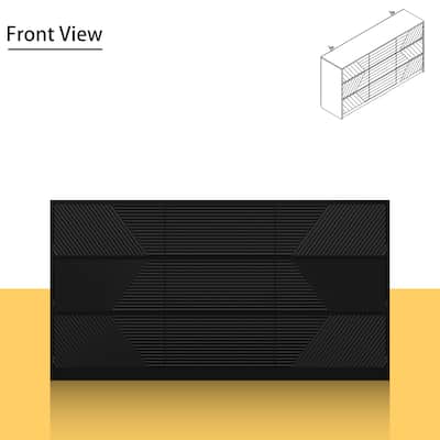 Black Storage Office 9-Drawer,File cabinets,Home & office,for Professional Organization