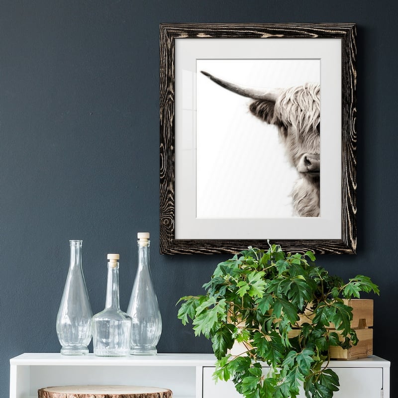 Highland Cattle-Premium Framed Print - Ready to Hang