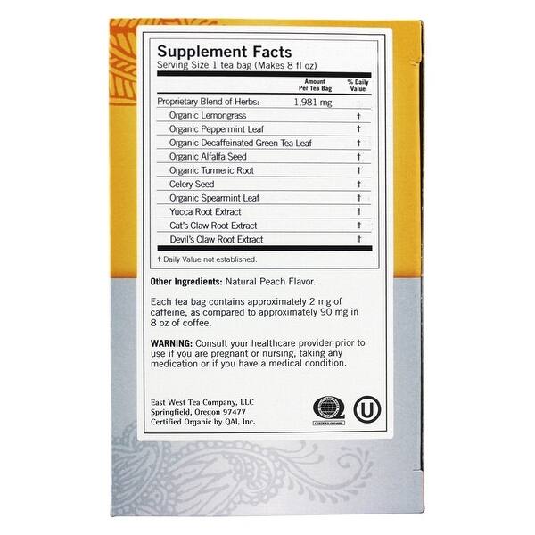 Shop Yogi Tea Joint Comfort Tea 16 Bag Free Shipping On Orders