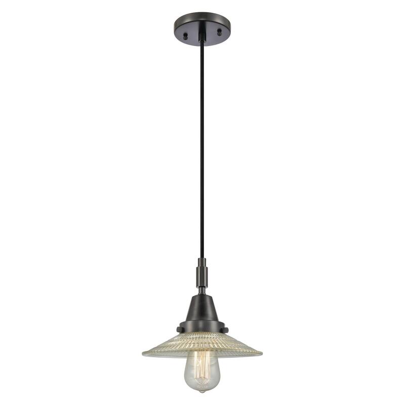 Innovations Lighting 447-1P-G2 Halophane 9" Wide Mini Pendant with