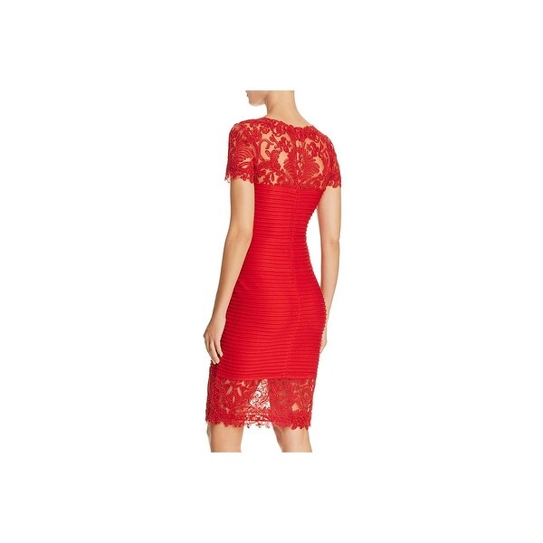 tadashi shoji lace cocktail dress