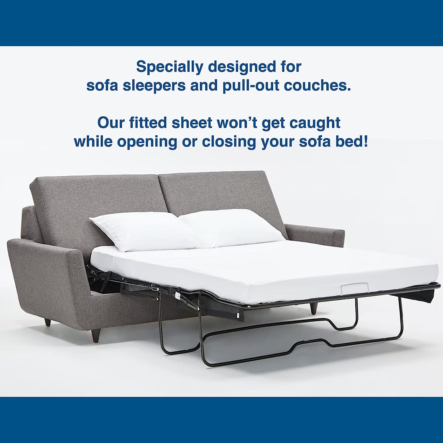 Sofa Sleeper Fitted Sheet Sofa Bed Pullout Couch Bottom Sheet Fits 6 Thick Sleeper Sofa Mattress Bed Bath Beyond 39051455