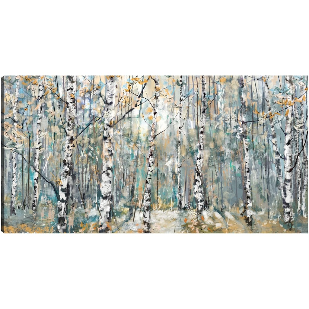 Kaleidoscope Trees II Panel By Studio Arts Canvas Art Print