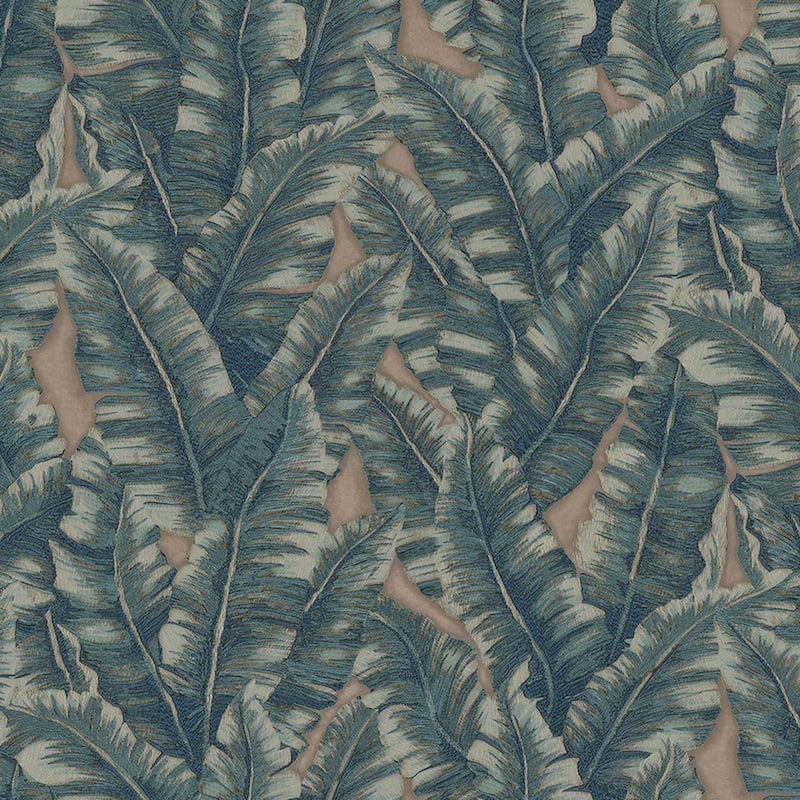 Botanical Exotic Plants Luxury Leaf Pattern Tropical Wallpaper
