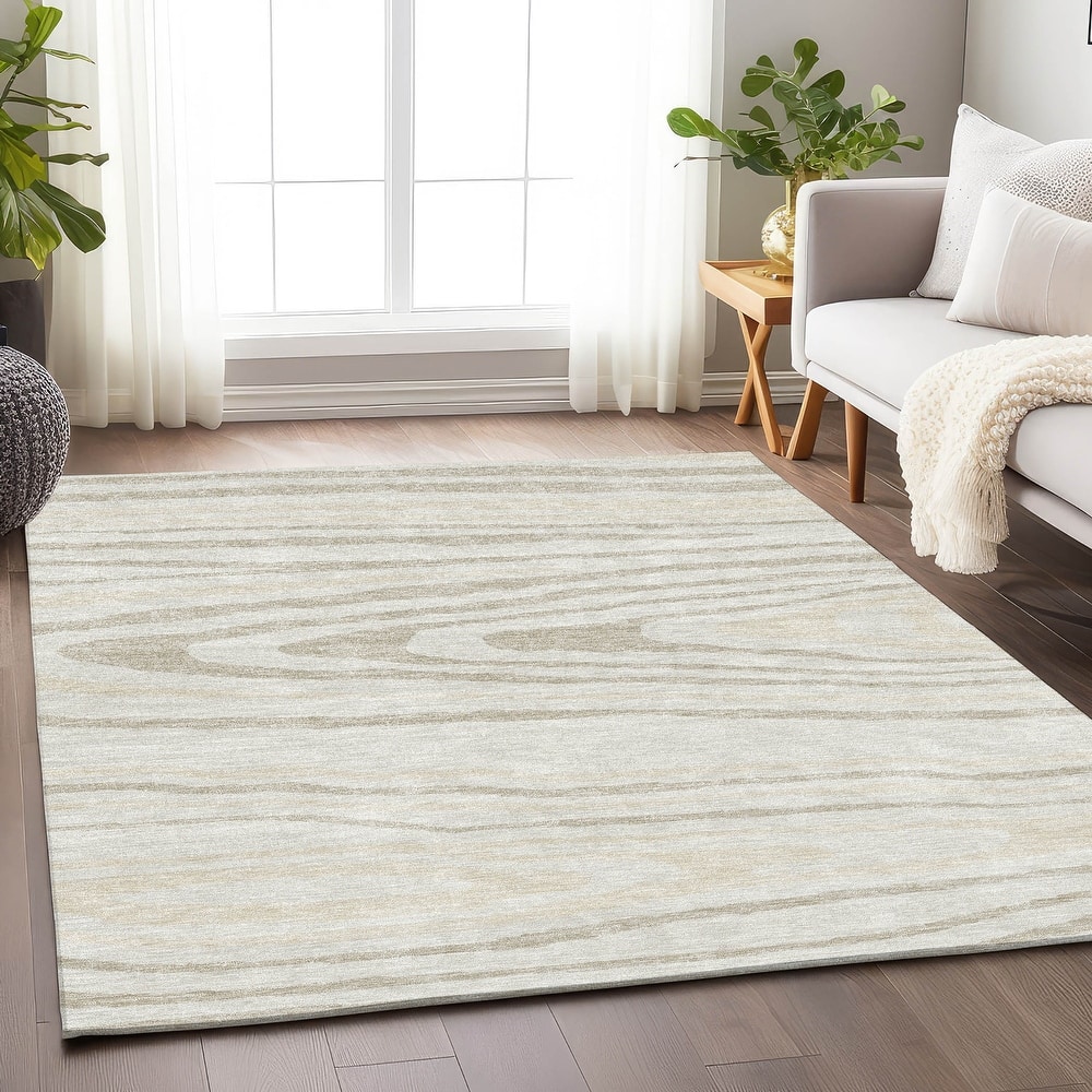Premium Washable Super Soft Contemporary Grain Mayfield Rug