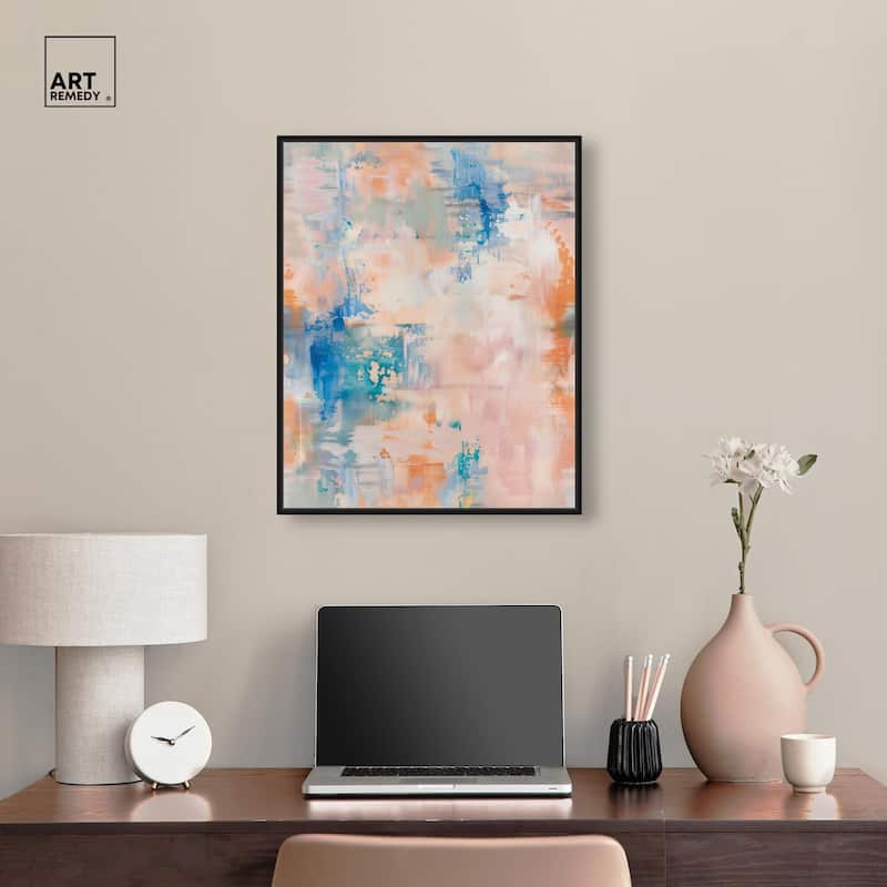 Kaleido Vortex I Canvas by Art Remedy