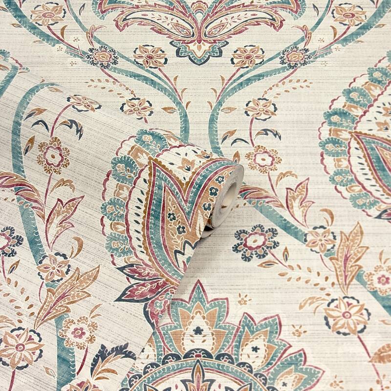 Arthouse Teigen Multicolor Floral Damask Wallpaper