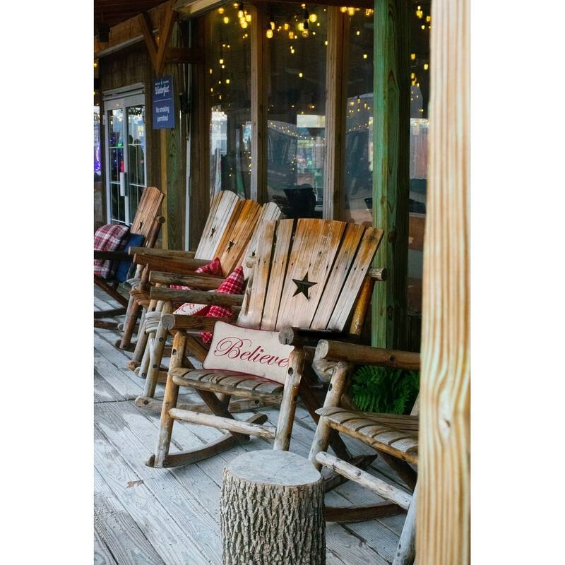 Christmas Believe Embroidered 10x19 Throw Decorative Accent Throw Pillow