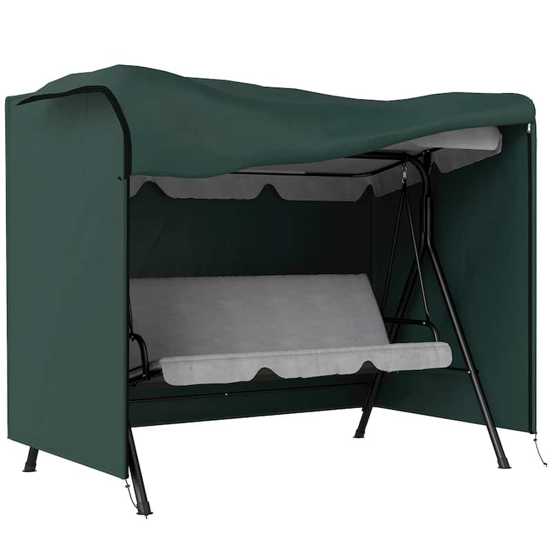 Weatherproof Hammock Swing Cover with UV Protection & Adjustable Drawstring