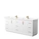Option White, Bronze Trim, Giotto Quartz Top