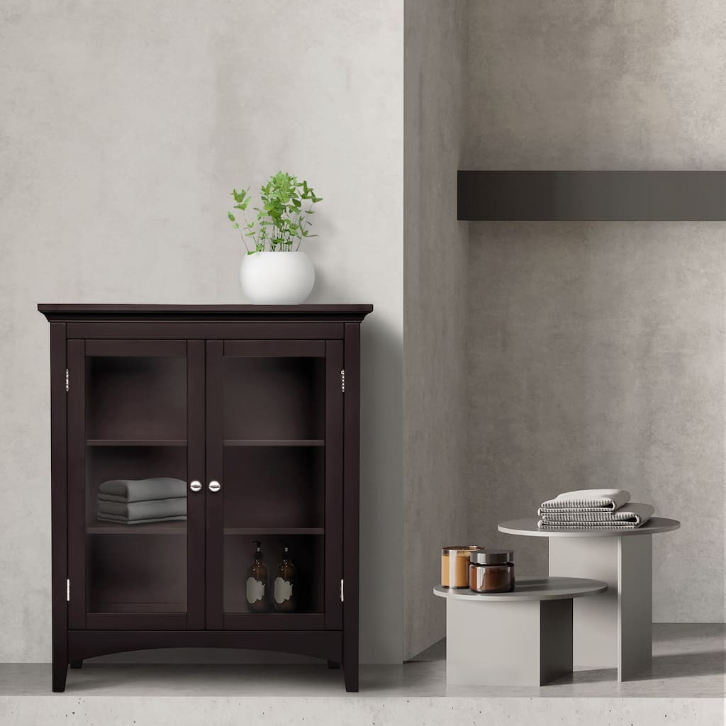 Teamson Home Madison Freestanding Floor Cabinet - 13"L x 26"W x 32"H