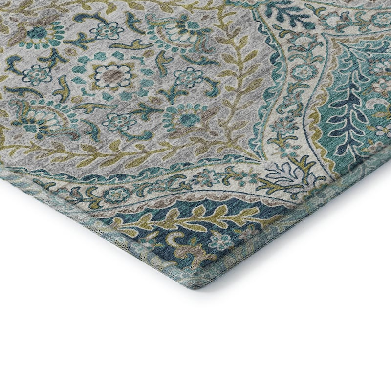 Premium Washable Super Soft Traditional Global Mayfield Rug