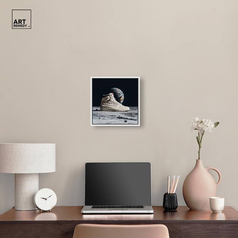 Zero-G Jordans Canvas by Art Remedy